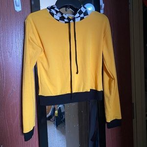 Cropped Hoodie Shirt